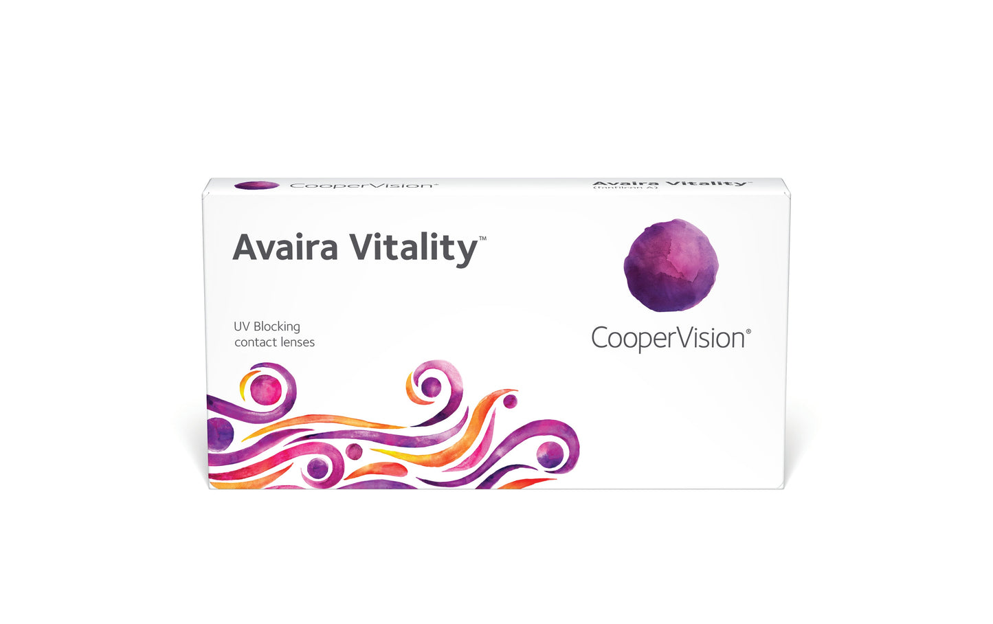 Lentes de contacto Avaira Vitality monofocal de CooperVision