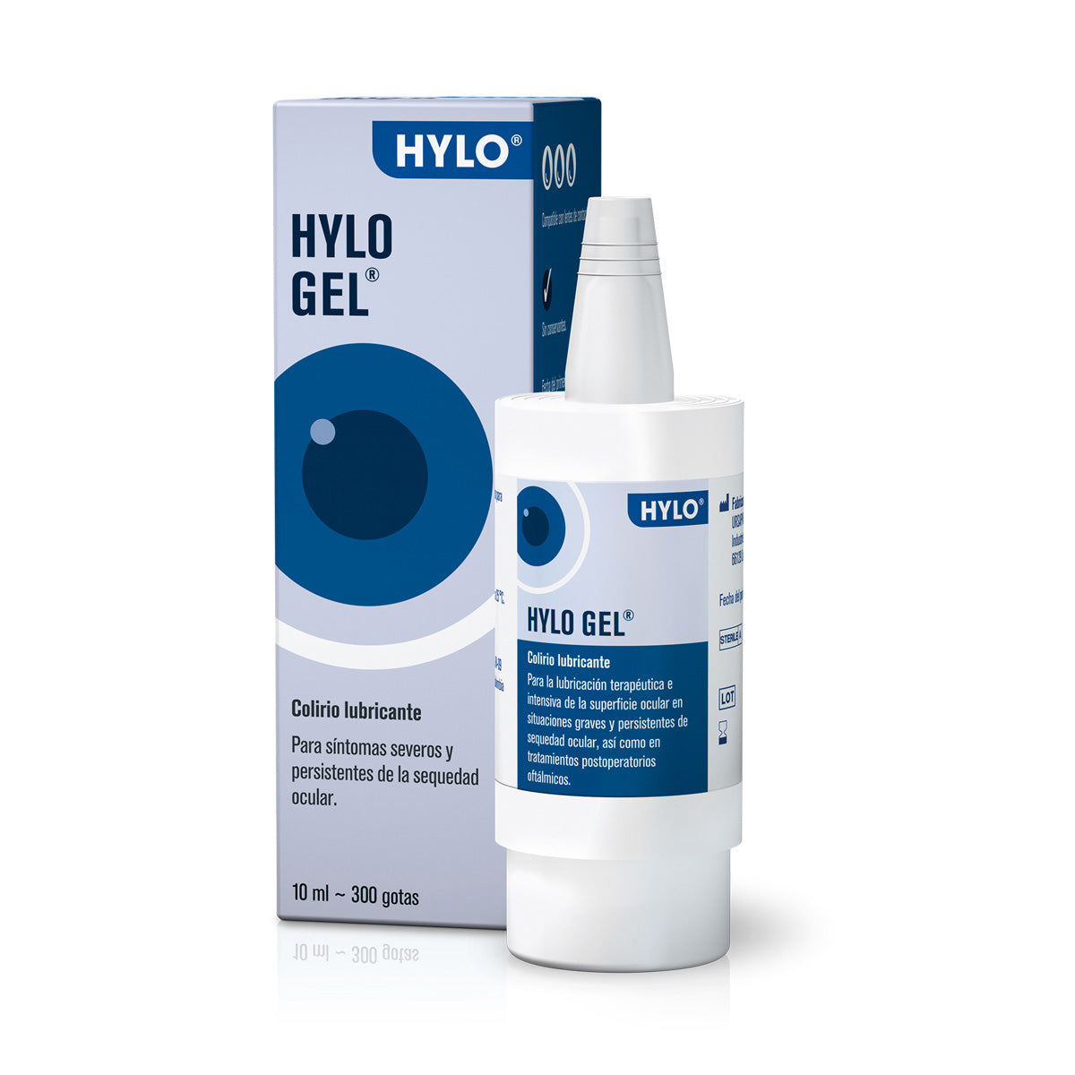 Hylo Gel caja y frasco