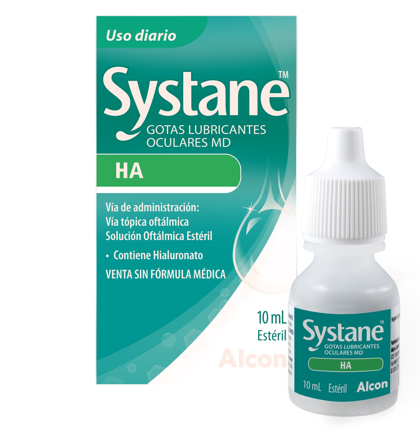 Systane HA caja y frasco